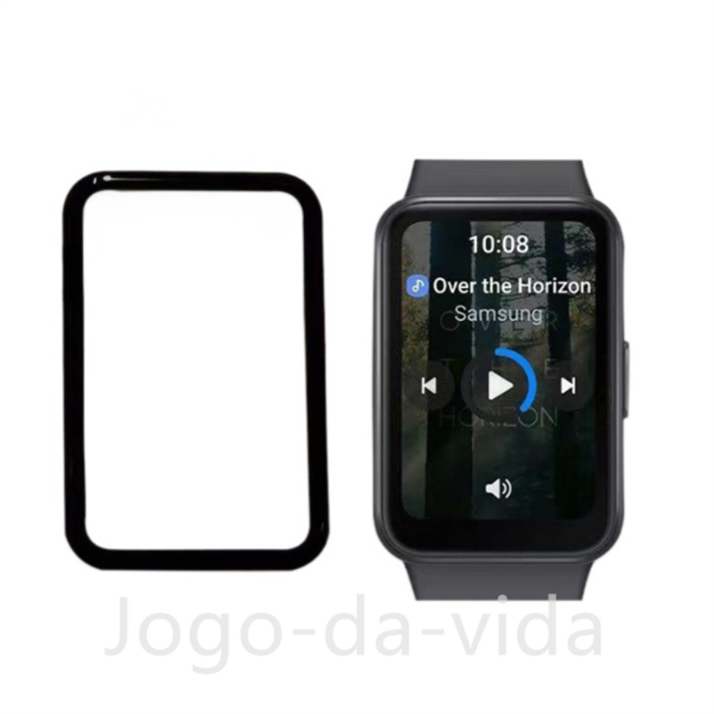 Película Nano Gel E 3d Protetora Anti Impacto Para samsung Galaxy Fit 3 Sm-R 390 em Oferta na Shopee