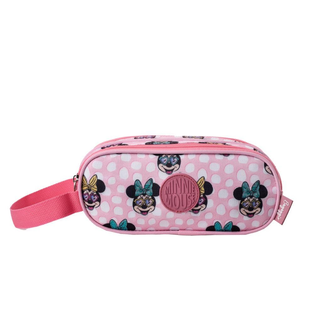 Necessaire Feminina Minnie Fun Rosa