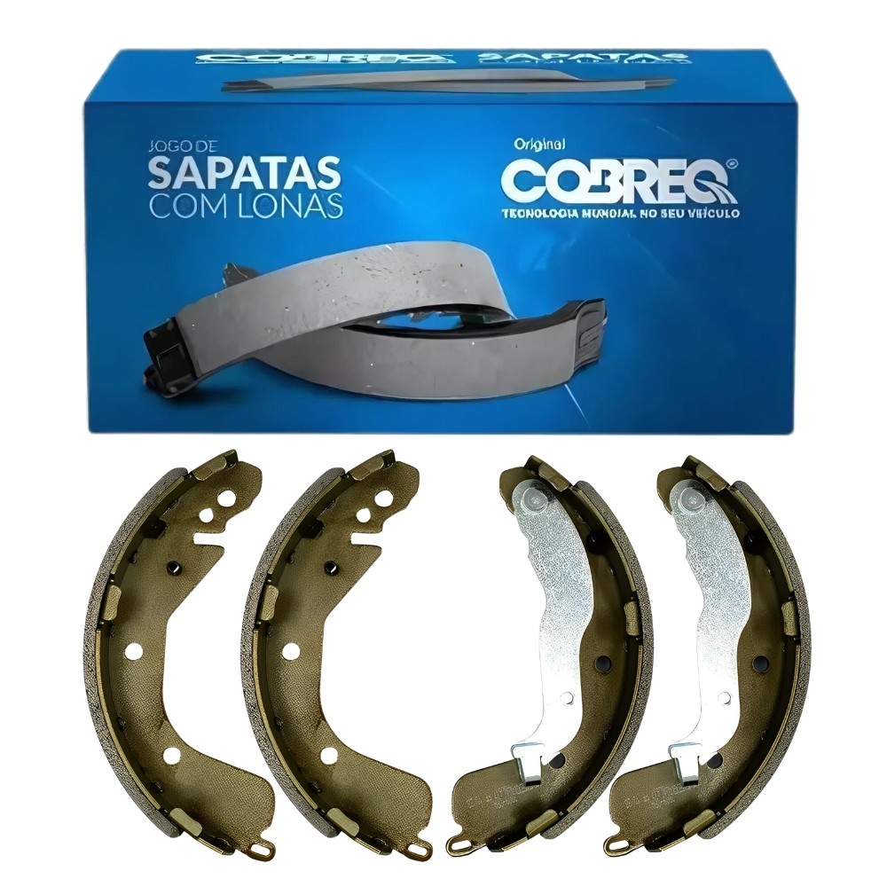 SAPATA FREIO TRASEIRO CHEVROLET ONIX 2020 EM DIANTE COBREQ em Oferta na Shopee