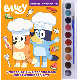 Bluey Prancheta para Pintar em Oferta na Shopee