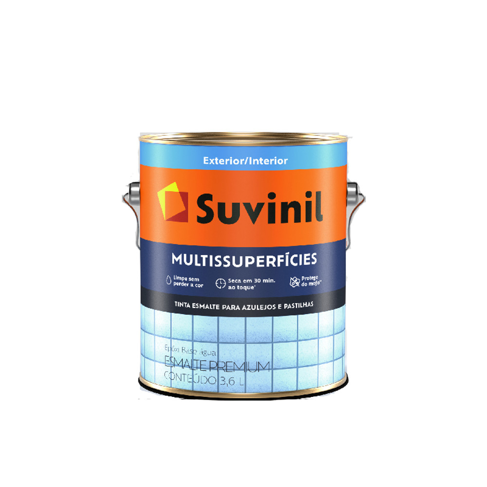 Tinta Esmalte Multissuperfícies Branco Acetinado 3,6L Suvinil