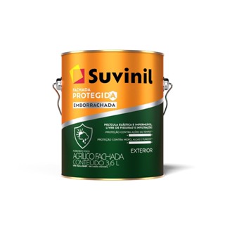 Tinta Fachada Protegida Emborrachada Branco Neve 3,6L Suvinil em Oferta na Shopee