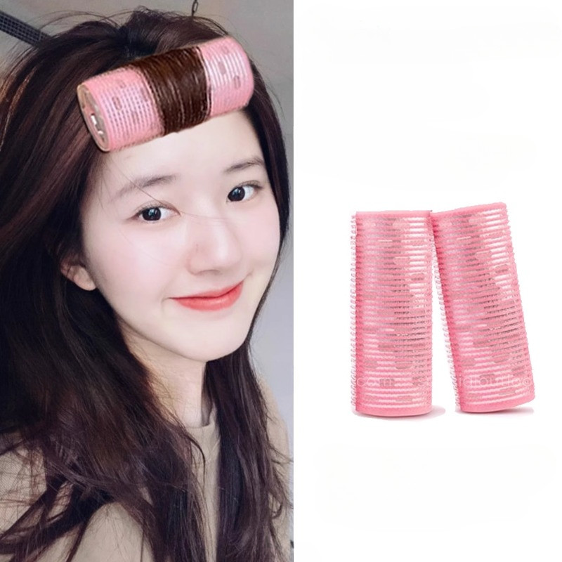 Grandes Rolos De Cabelo Autoadesivos Cabeleireiro DIY Modelador Ferramentas De Beleza em Oferta na Shopee