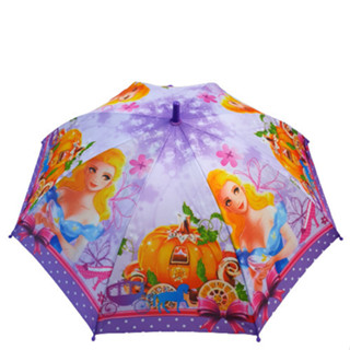 Guarda Chuva Infantil Princesa Bengala Automático Crianças Estampa Fofa Resistente 8 Varetas HS-34F em Oferta na Shopee