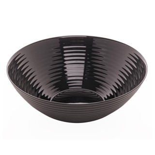 Bowl Lyor Harena de Vidro Opalino Black 27cm