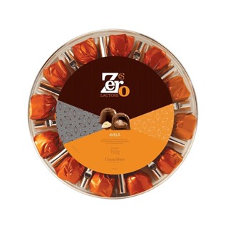 Caixa de bombons Avelã Zero Lactose 160G Cacau Show