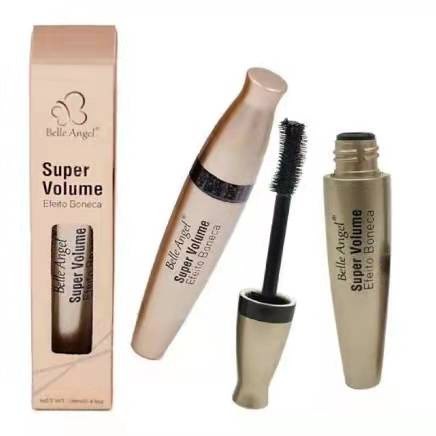 TÁLINDA - Rímel Máscara de Cílios Super Volume Efeito Boneca Preto - Belle Angel - Mais Vendido