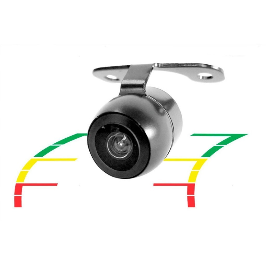 Câmera de Ré Estacionamento 2 em 1 com Linhas Dinâmicas em Oferta na Shopee