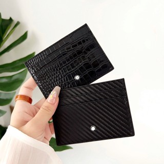 Cruz Crocodilo Fibra De Carbono Padrão Vintage Couro Slot Para Cartão Titular ID/Crédito Bolso Duplo Negócios em Oferta na Shopee