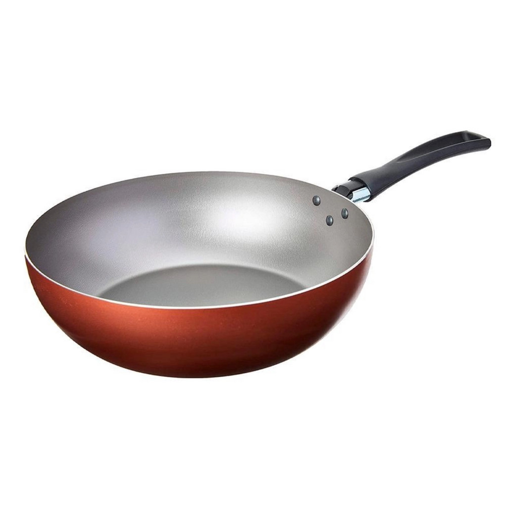 Panela Wok Em Alumínio Antiaderente Pro-flon Brinox 4,1l