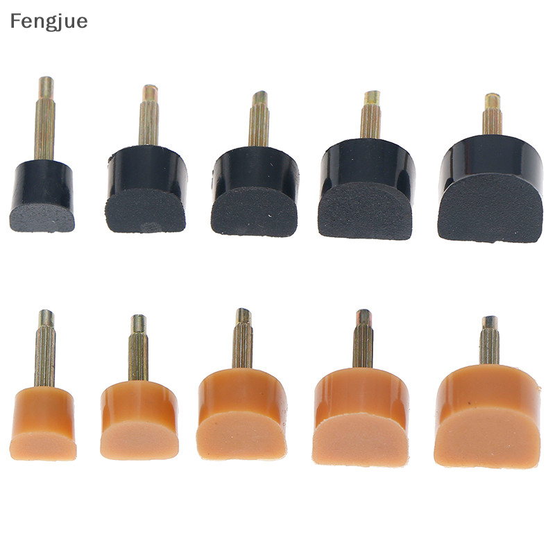 Fengjue 10Pcs Pontas De Reparo De Sapatos De Salto Alto Pinos Elevadores De Cavilha Substituição BR em Oferta na Shopee