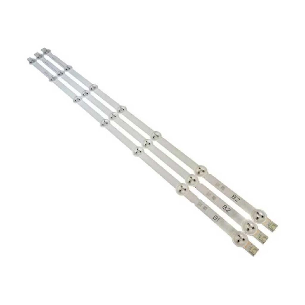 Kit Barra de Leds LG 32ln 7 Leds Cada Régua 2b2 1b1
