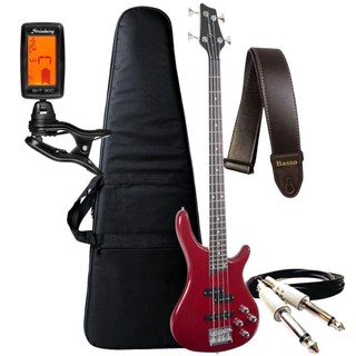 Kit Contra Baixo Giannini Gb200a Ativo 4 Cordas + Acessórios