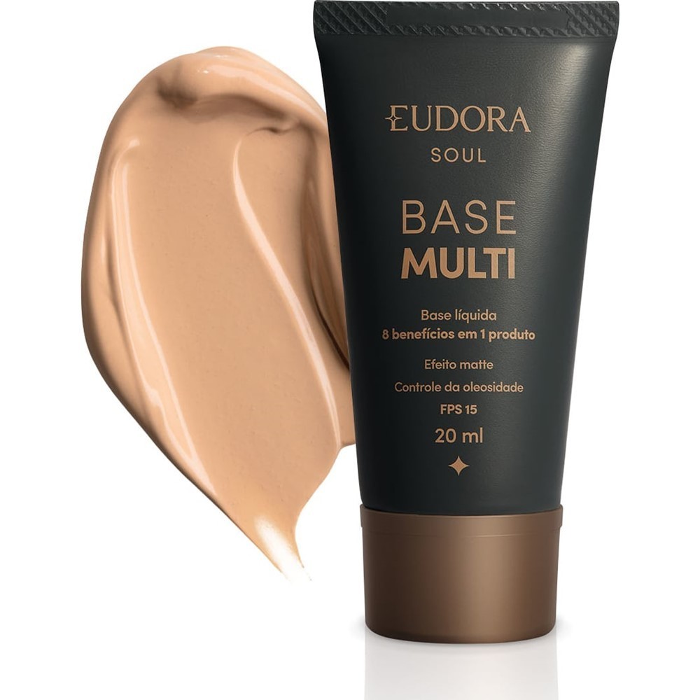 Base Líquida Leve Multi 8 em 1 Eudora Soul 20ml