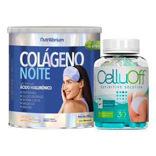 Colágeno Verisol Noite 200g + Celluoff Cápsulas Nutrilibrium