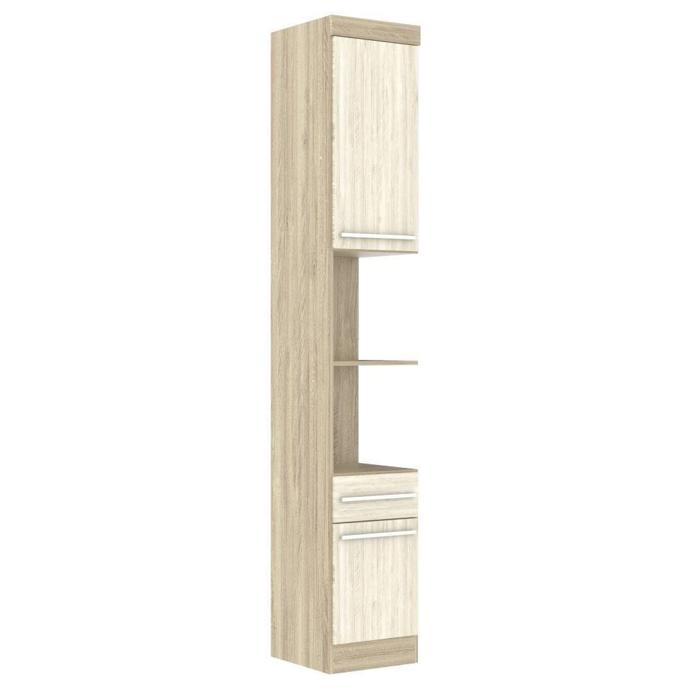 Módulo de Cabeceira Alto com Nicho 2 Porta 197 Master Avelã Rústico/Ártico Rústico - Eucamóveis em Oferta na Shopee