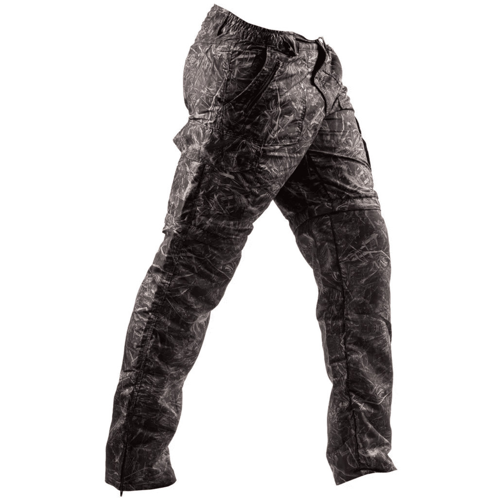 Calça de Pesca BRK Camuflado Floresta 3 com UV35+ (Vira Bermuda)