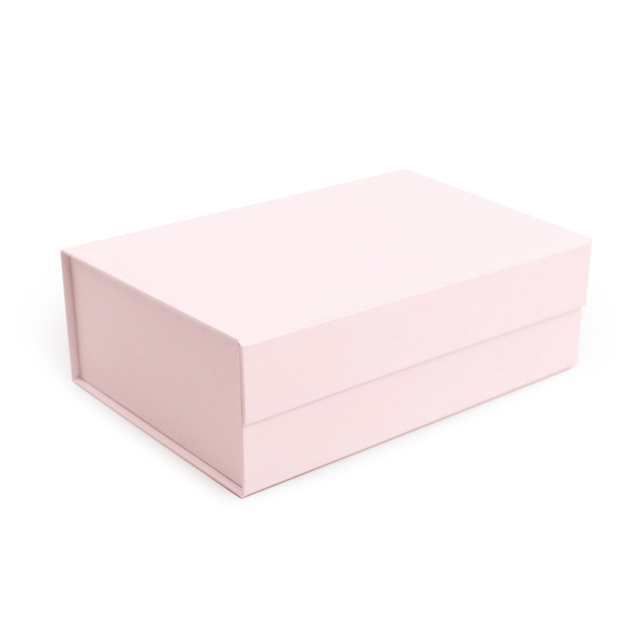 Caixa de Papel Rígido Retangular Rosa Bebê com Ímã - 1 unidade - Cromus - Rizzo em Oferta na Shopee