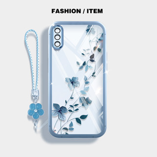 Para Samsung Galaxy A50S A50 A30S A30 A20S A20 A10 M10 A10S A11 M11 Flor Videira Plantas Com Pendurado Corda Anti Queda em Oferta na Shopee