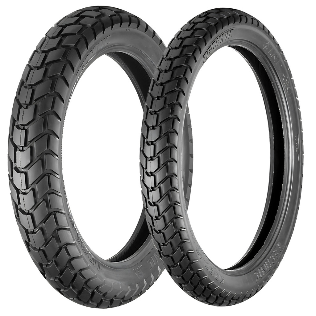 Par Pneu Moto Nxr Bros 125-150-160/ Xre 190/ Xtz Crosser 150/ Tdm 225/ Nk 150 90-90-19 + 110-90-17 T&C Technic