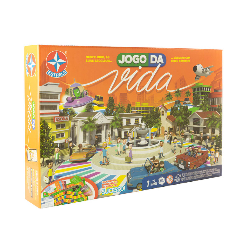 Jogo da Vida - Brinquedos Estrela em Oferta na Shopee