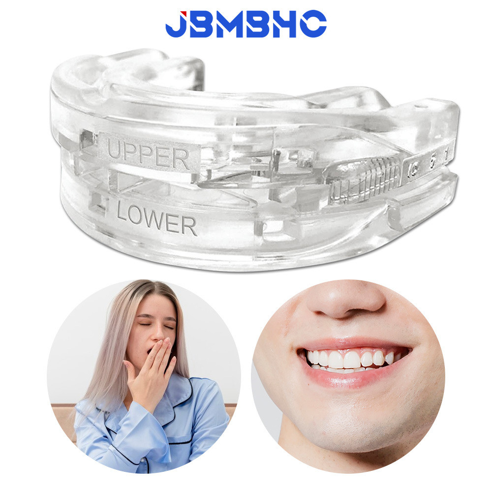 Rolha De Ronco Anti Bruxismo Protetor Bucal Dentes Ajustável Apnéia Do Sono Prevenção em Oferta na Shopee