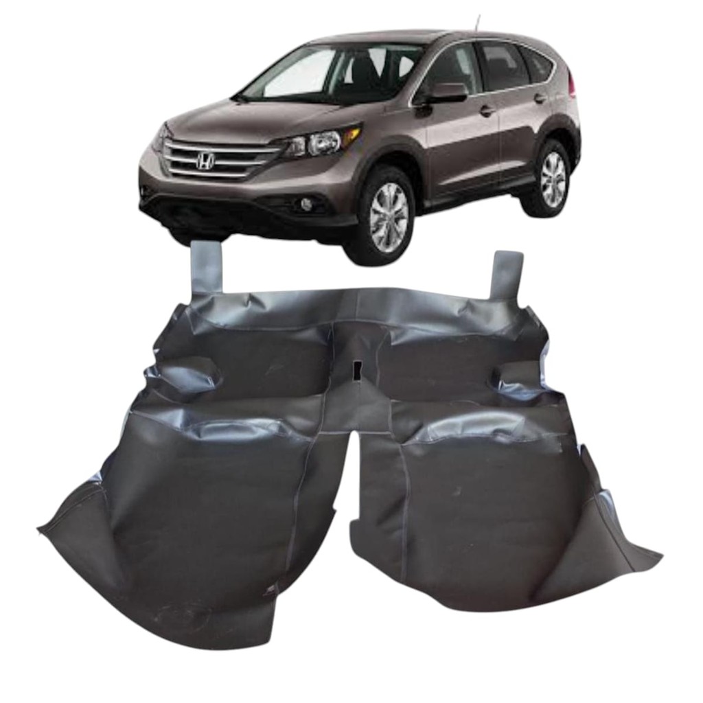TAPETE CARPETE ASSOALHO HONDA CRV 2012/2016 COM PORTA MALA