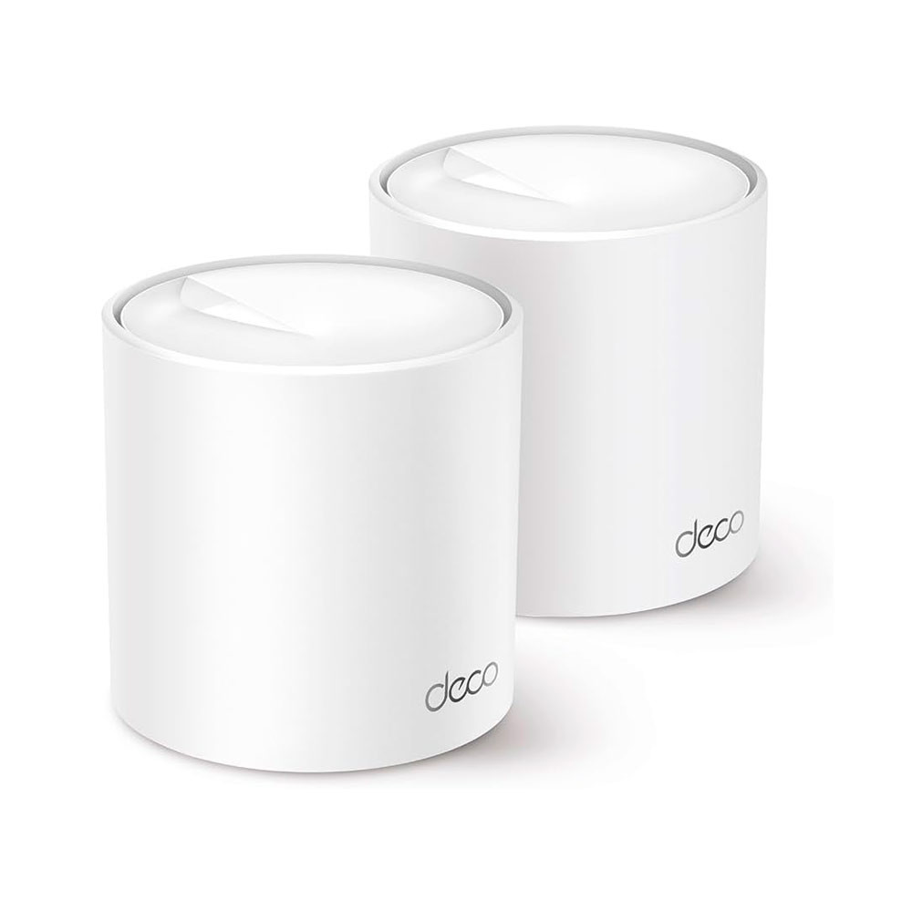 Roteador Wi-Fi 6 TP-Link, AX3000, Gigabit, com 2 Antenas Internas, Deco X50(BR) (pack-2)
