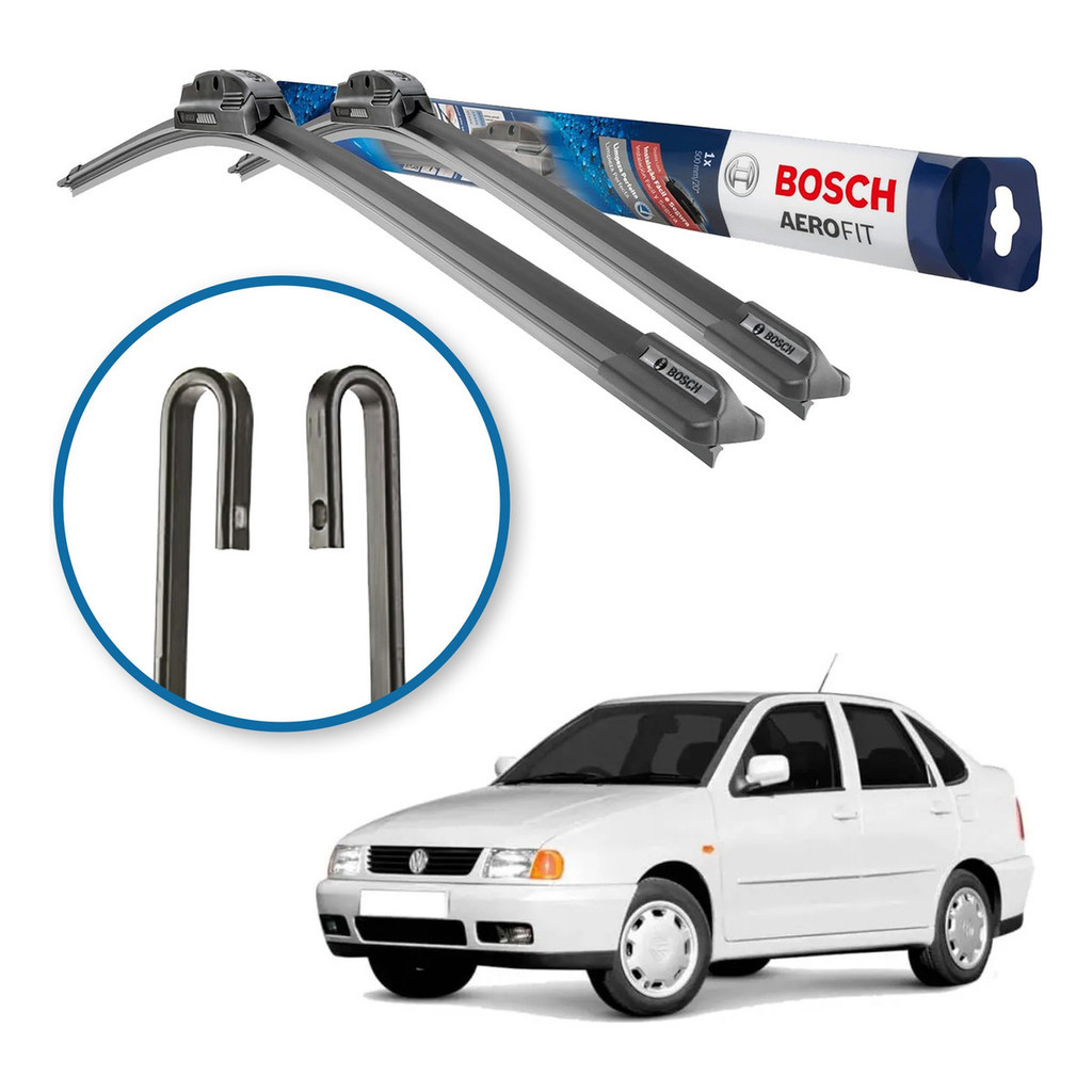 Palheta Limpador Parabrisa Original Bosch Volkswagen Polo Classic 1996 A 2003 em Oferta na Shopee