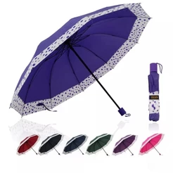 Guarda Chuva Dobrável Adulta Masculino Feminino Sombrinha Portátil Prática