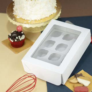 10 Caixas para 12 Mini Cupcakes 17x24x6 cm Tampa Acetato - Branco em Oferta na Shopee