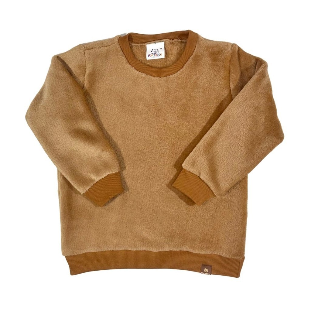 Blusão Básico Fleece Liso Peluciado Quentinho Inverno Bebê Infantil Casaco Blusão Básico Fleece Liso Peluciado Quentinho Inverno Bebê Infantil Casaco