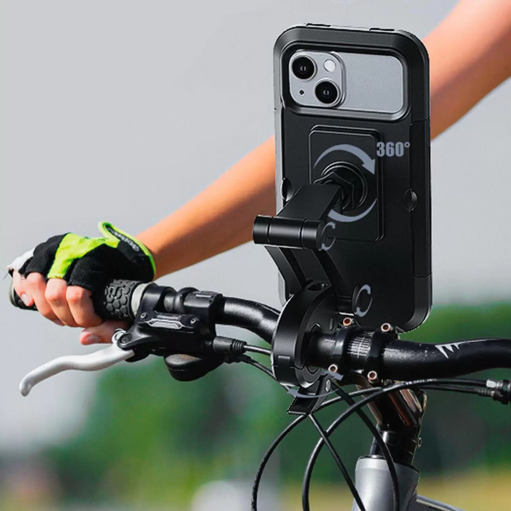 Top Center Online Suporte De Celular A prova D agua Moto Bike Bicicleta Articulado 360° Compatibilidade