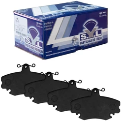 Kit Pastilha Freio Renault Clio Hatch 96 A 2016 Dianteira