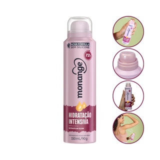 Desodorante Aerosol Hidratação Intensiva Monange 150Ml
