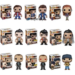 Funko Pop Supernatural: Castiel Dean Sam Crowley Bobby Singer Charlie Colecionável Figura 93 94 95 200 em Oferta na Shopee