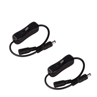 Kit 2 Interruptor Liga Desliga P4 Fita Led 12v On Off Para Fita Iluminação e CFTV Preto em Oferta na Shopee