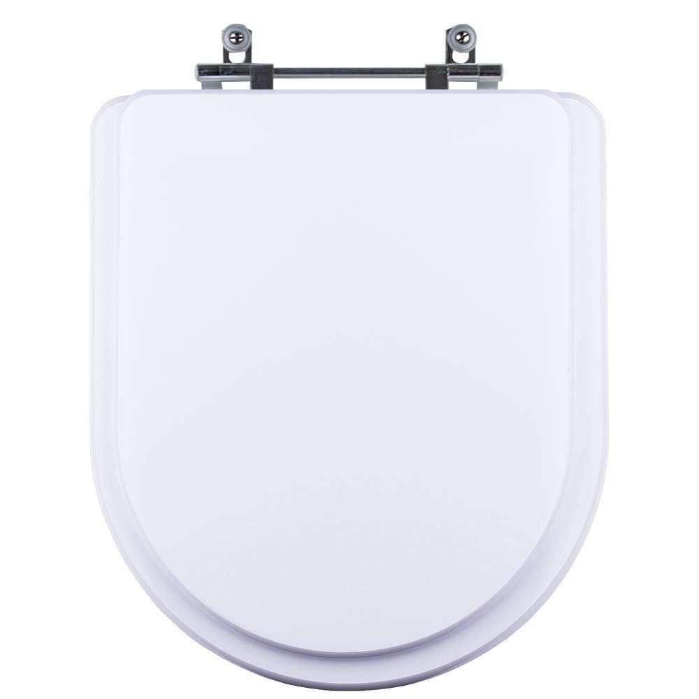 Tampa Vaso Sanitário Poliester Acrilico Belle Epoque Branco para bacia Deca