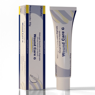 Curativo Hidrogel Com Alginato 85 gramas Feridas Necróticas Ulceras Queimaduras Escaras em Oferta na Shopee