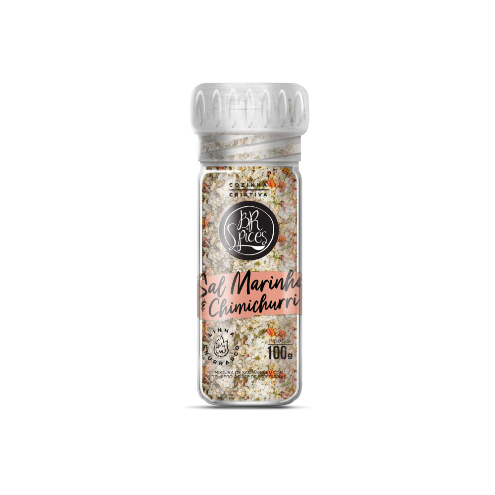 Moedor BR Spices Sal Marinho & Chimichurri 100G