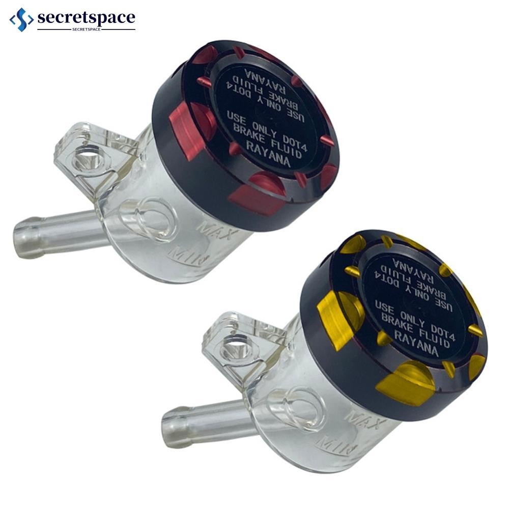 Motocicleta Freio Master Cilindro De Reservatório De Transparente Tanque De Óleo Copo Bomba Superior Com Tampa CNC