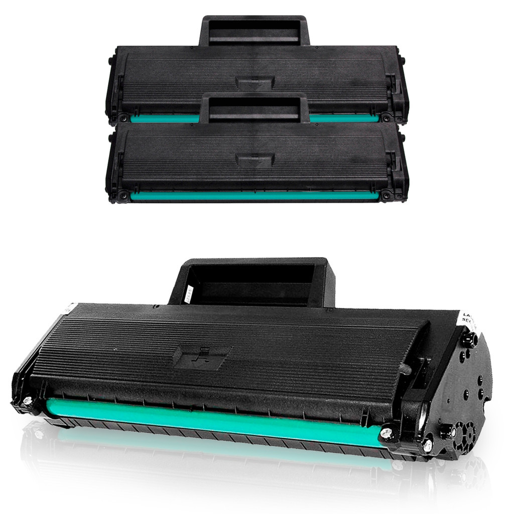 Kit 2x Toner Compatível D111 Mlt-d111s D111S M2020 M2022w M2020fw M2022 Sl-m2020w/xaa M2070w C/ Chip