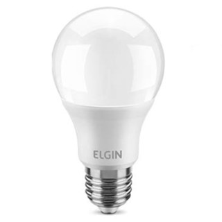 Lâmpada led bulbo 6W 540 lúmens branca fria - A55 - Elgin (110V/220V)