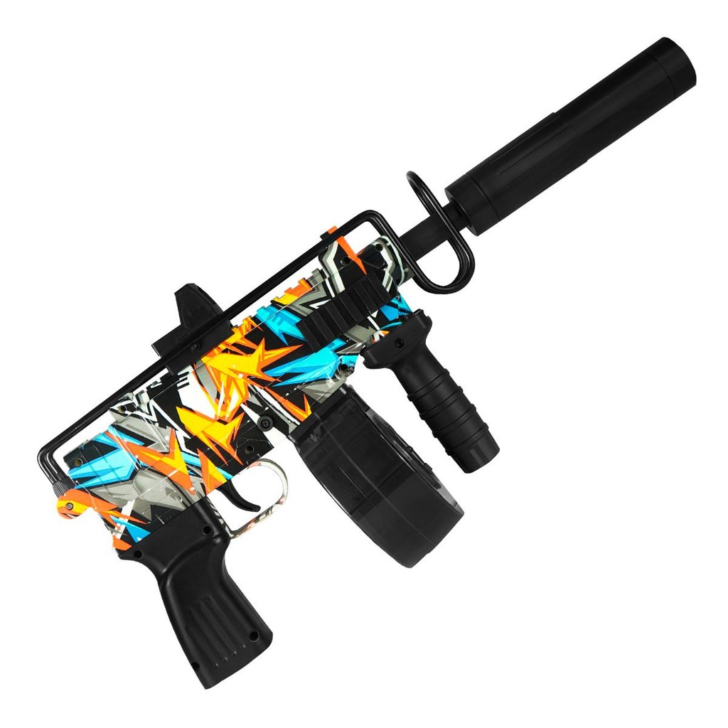 Lançador de Bolinhas Orbeez UZI - Laranja em Oferta na Shopee