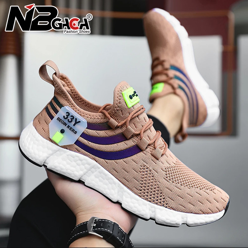 Calçados Esportivos Masculinos E Femininos Com Malha Respirável Para Corrida Caminhada Confortáveis