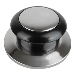 Puxador Inox De Tampa De Vidro Aço Para Panelas TP-11 Alta Qualidade Prático Vários Tipos De Tampas
