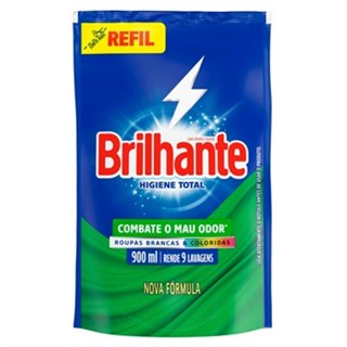 Sabão Líquido Brilhante Higiene Total Refil 900ml - Embalagem com 12 Unidades em Oferta na Shopee