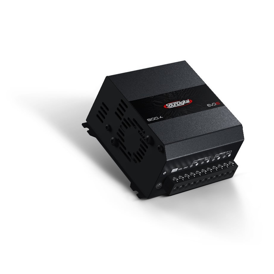 Módulo Amplificador SounDigital EVO 6.0 800.4 4 Canais 800 W RMS 4 Ohms em Oferta na Shopee
