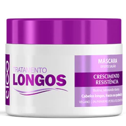 Eico Máscara Tratamento Hidratação Crescimento Fortalecimento Cabelos Longos 270g