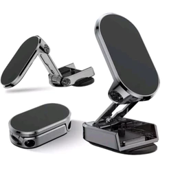 Suporte Magnético Forte Para Telefone De Carro Giratório Smartphone De Celular Dobrável Alta Qualidade KA-C088